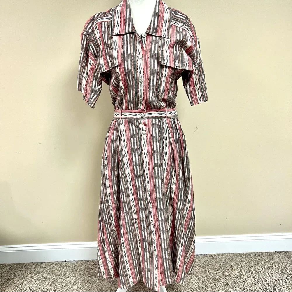 Liz Claiborne vintage 80s Midi Dress size 4/6
